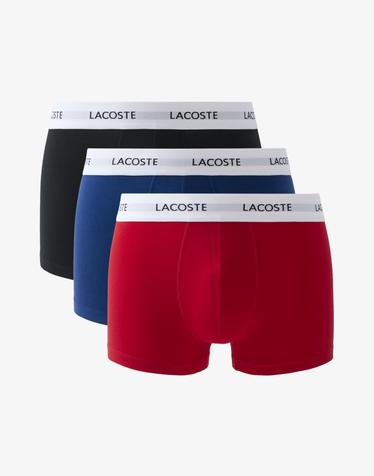 [라코스테 공식] 남성 화이트 밴드 남성 브리프 3PACK 5H5150-56N 9QI