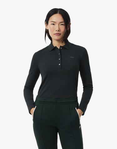 [라코스테 공식] 여성 슬림핏 긴팔 폴로셔츠 PF5464-56N GJP
