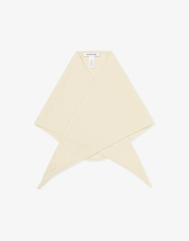 [라코스테 공식] 여성 삼각 울 머플러 RE113E-56N SAI