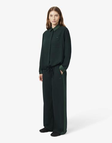[라코스테 공식] 여성 벨티드 세미 와이드 팬츠 HF5424-56N GJP