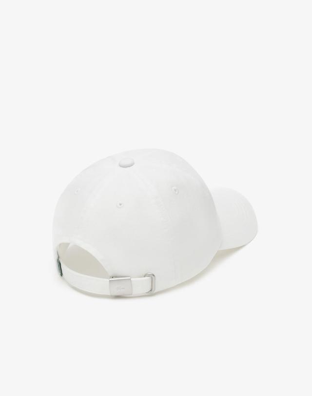 라코스테 [라코스테 공식] 공용 워시드 베이직 컬러 크록 볼캡 RK209E-56G 70V 착용컷