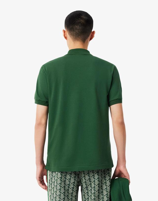 라코스테 [라코스테 공식] 남성 클래식핏 반팔 LIGHT 폴로 셔츠 PH9851-56G 132 착용컷