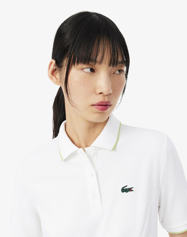 라코스테 [라코스테 공식] 여성 골프 피케 반소매 드레스 EF0102-56G 800 착용컷