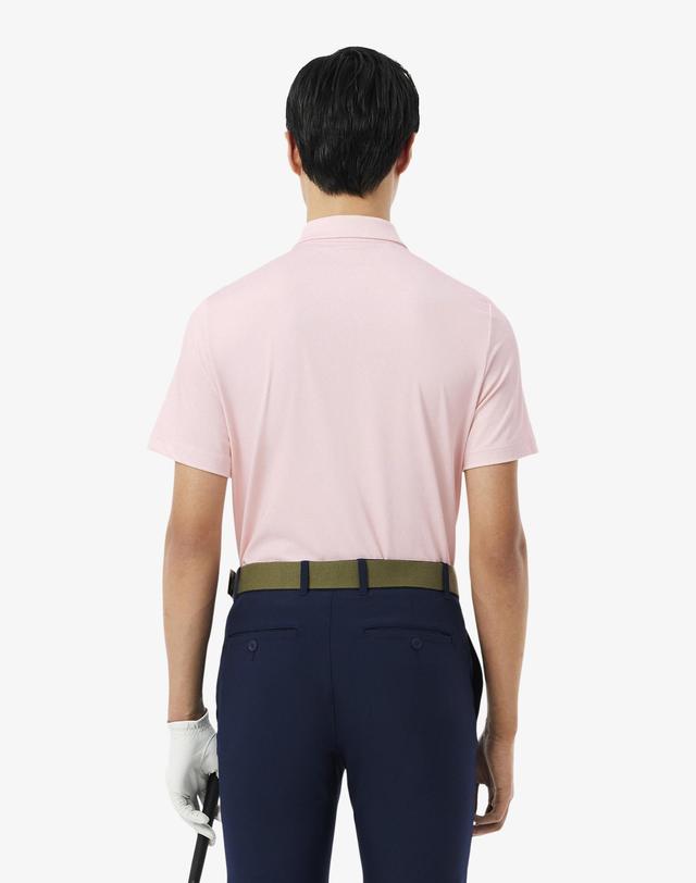 라코스테 [라코스테 공식] 남성 골프 AOP 반팔 폴로 셔츠 DH4825-56G T91 착용컷