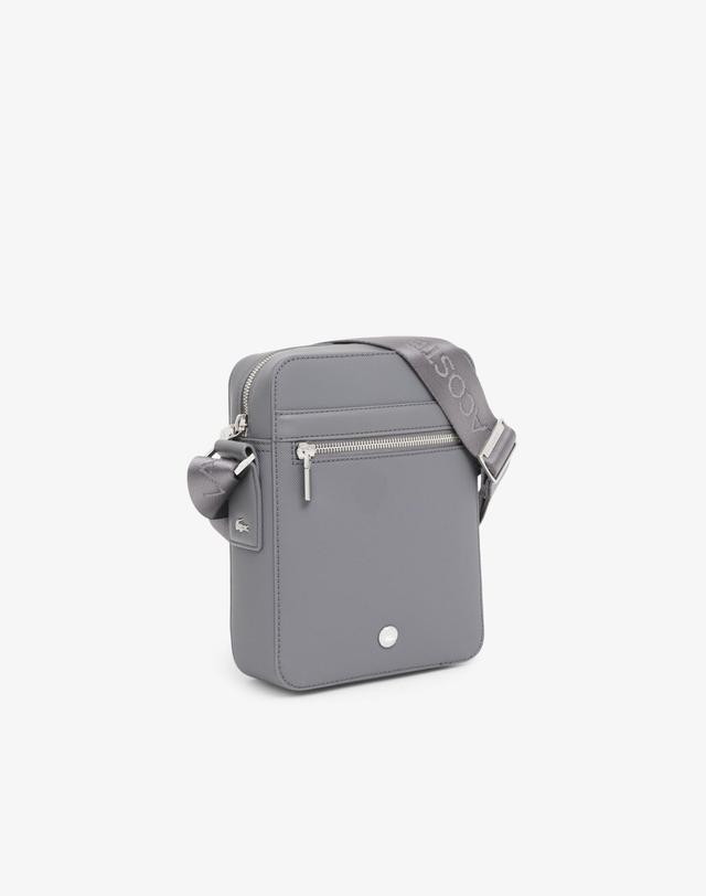 라코스테 [라코스테 공식] 남성 랑곤 세로형 카메라백 NH5272H56G R58 착용컷