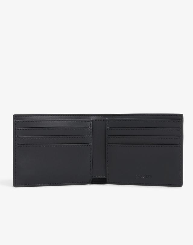 라코스테 [라코스테 공식] 남성 랑곤 스몰 반지갑 NH5280H56G 000 착용컷
