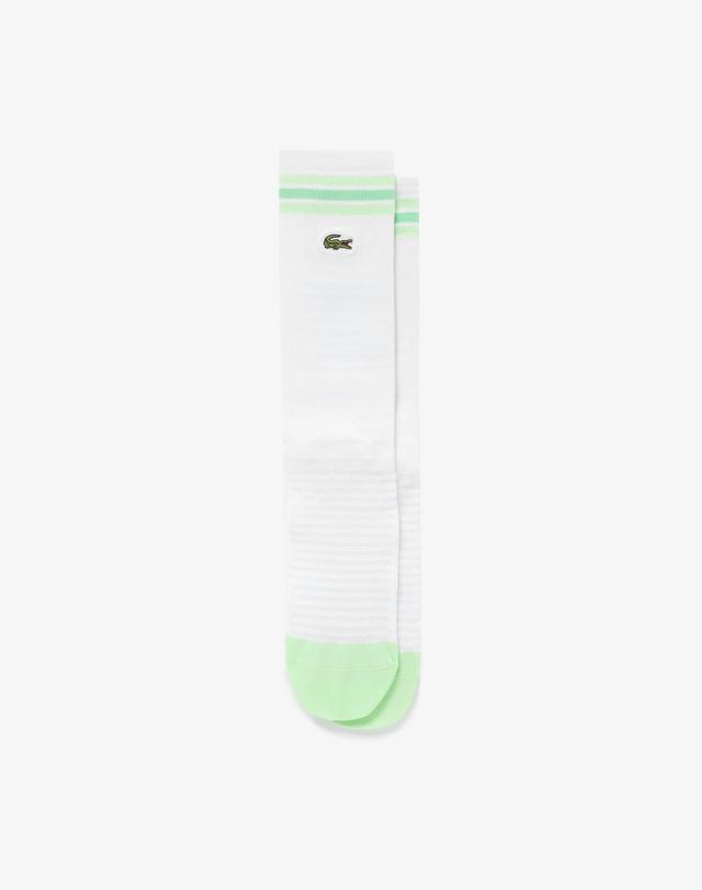 라코스테 [라코스테 공식] 공용 라이트핏 러닝 삭스 RA135E-56G 2종 택1 착용컷