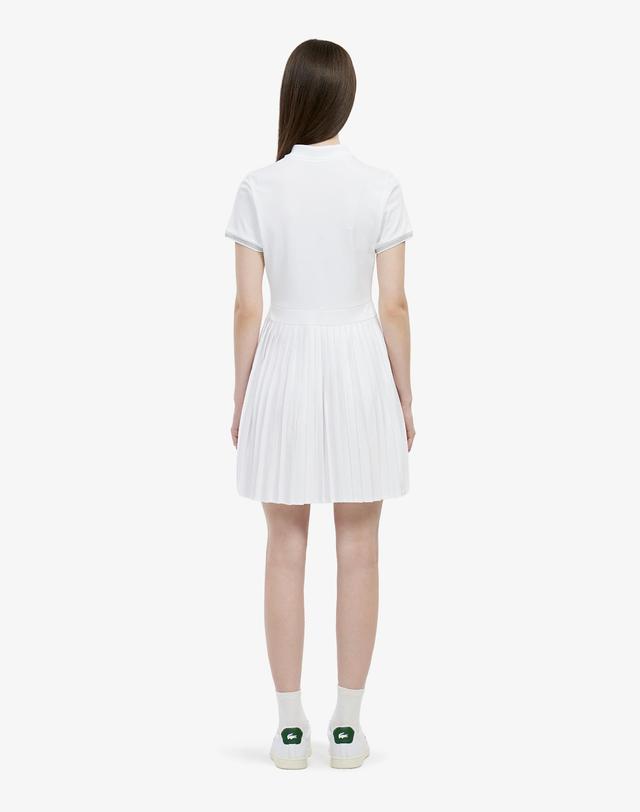 라코스테 [라코스테 공식] 여성 테니스 원피스 EF003E-56G 70V 착용컷