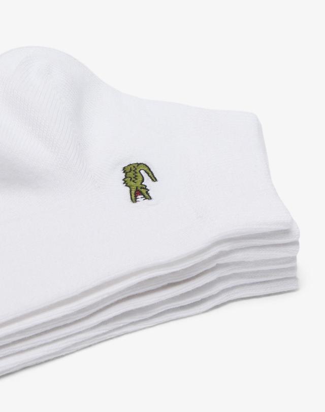 라코스테 [라코스테 공식] 공용 앵클 양말 3P 번들 RA2917-56G Z92 착용컷