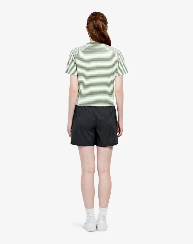 라코스테 [라코스테 공식] 여성 프리미엄 트레이닝 셋업 쇼츠 GF335E-56GR 031 착용컷