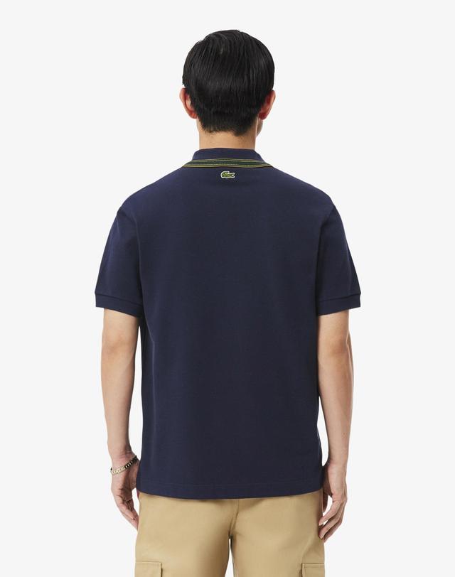 라코스테 [라코스테 공식] 남성 MIF 반팔 폴로 셔츠 PH8637-56N MXQ 착용컷