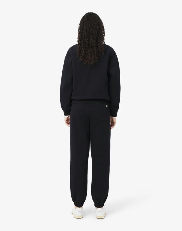 라코스테 [라코스테 공식] 여성 더블페이스 피케 조거 트랙 팬츠 XF5244-56N HDE 착용컷