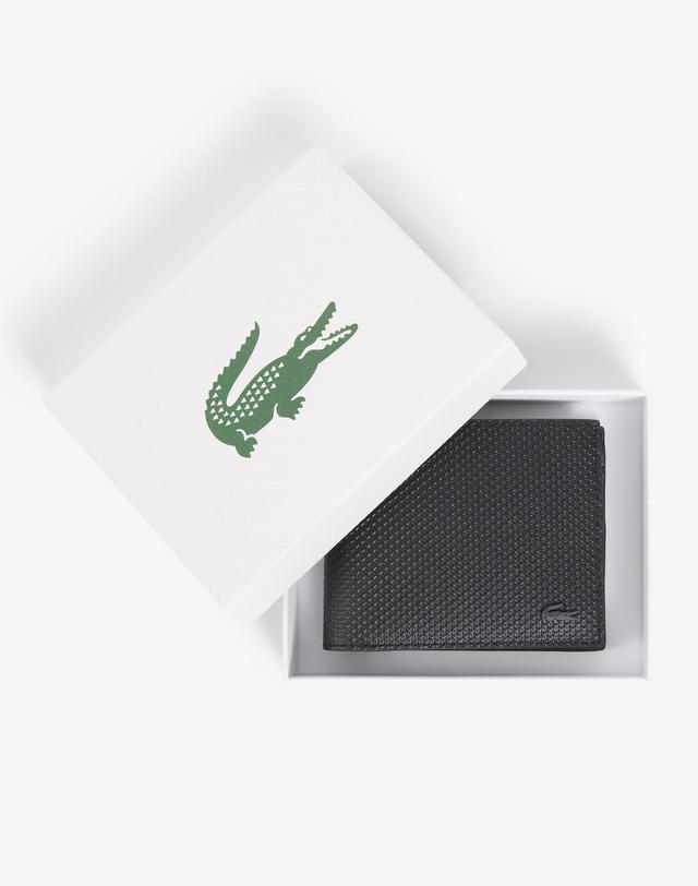 라코스테 [라코스테 공식] 남성 샨타코 반지갑 NH3870C56N 000 착용컷