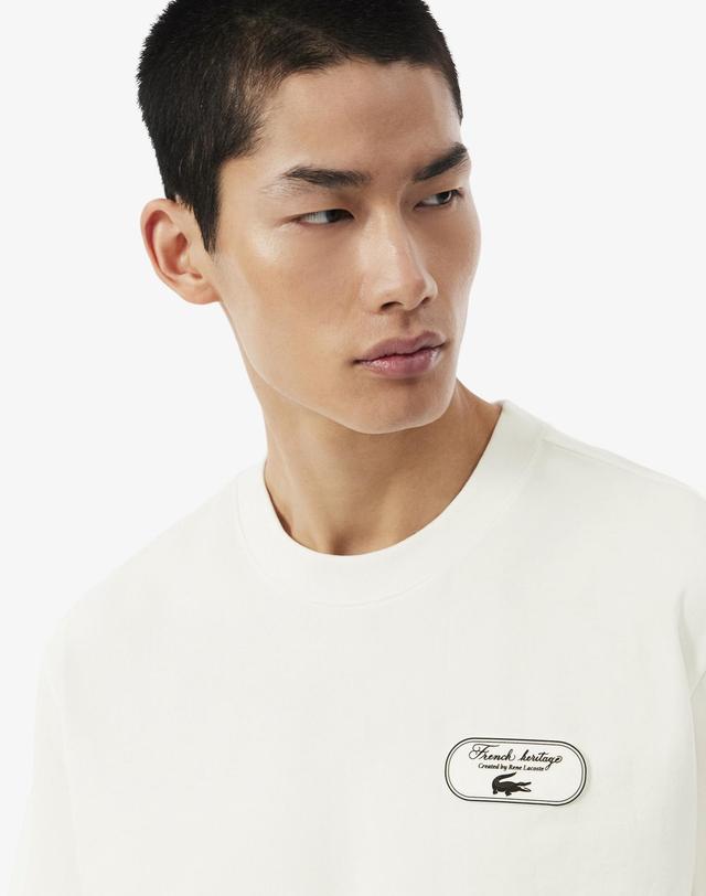 라코스테 [라코스테 공식] 남성 테니스 헤리티지 티셔츠 TH6729-56N 70V 착용컷