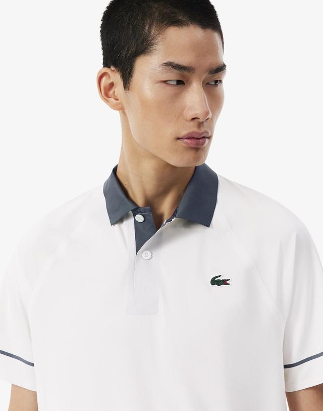 라코스테 [라코스테 공식] 남성 테니스 노박 레글런 폴로 DH6809-56N ZA5 착용컷