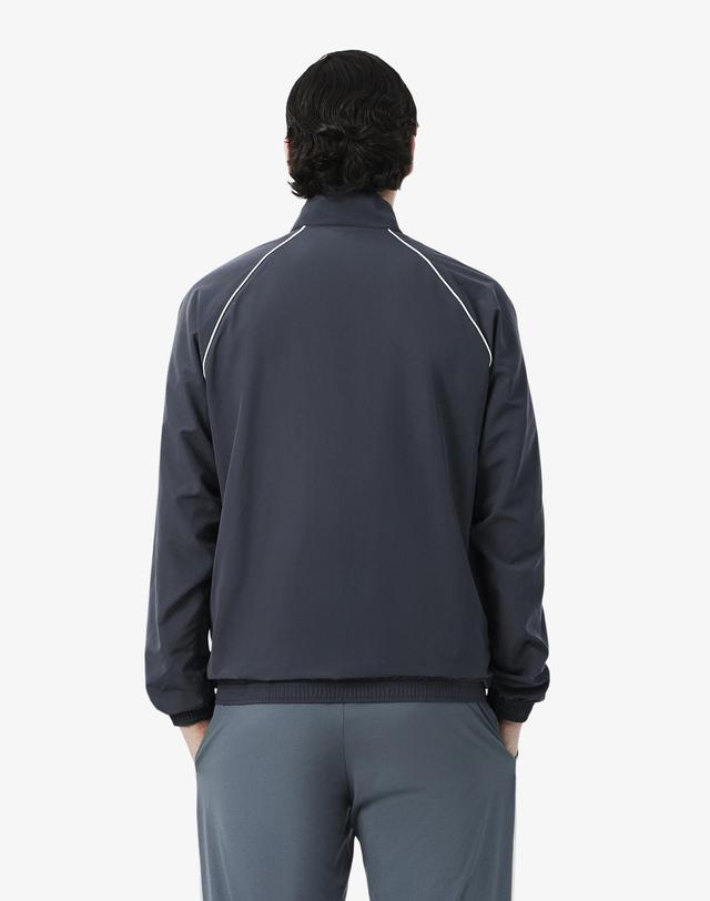 라코스테 [라코스테 공식] 남성 트레이닝 라인 포인트 점퍼 BH6592-56N 1PZ 착용컷