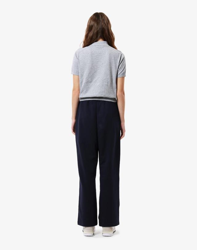 라코스테 [라코스테 공식] 여성 와이드핏 트랙 팬츠 XF001E-56N 166 착용컷