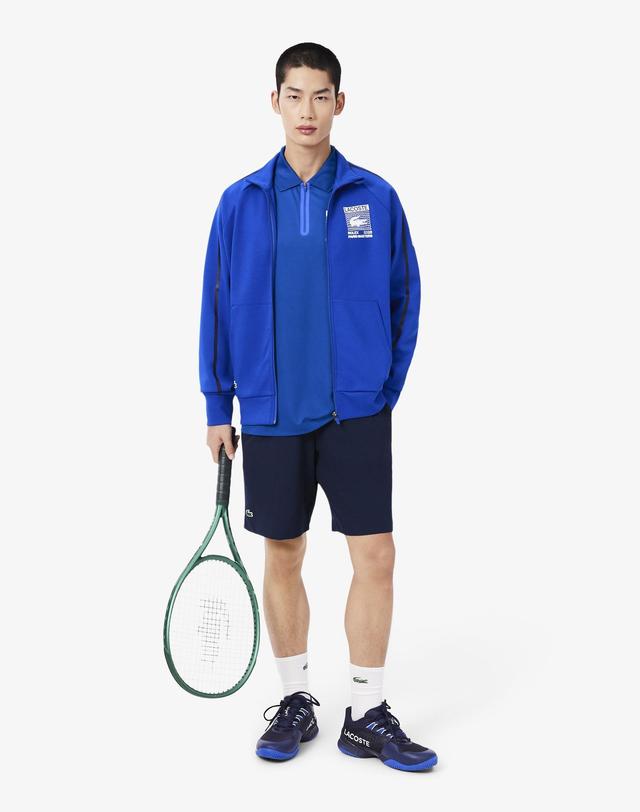 라코스테 [라코스테 공식] 남성 테니스 롤렉스 스웻셔츠 SH7206-56N JQ0 착용컷