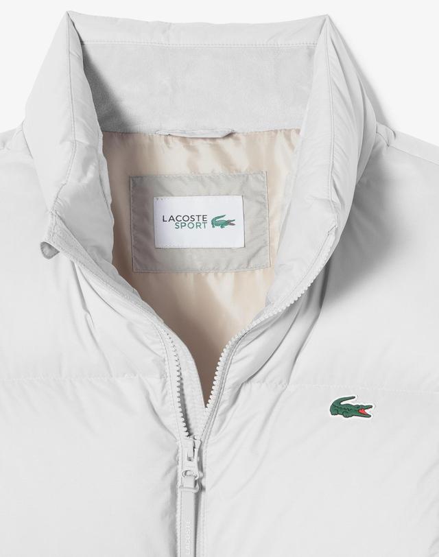 라코스테 [라코스테 공식] 남성 숏 헤비 다운 점퍼 BH715E-56N 69X 착용컷