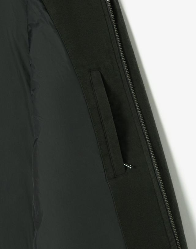 라코스테 [라코스테 공식] 남성 몰스킨 패딩 자켓 BH514E-56N S5T 착용컷