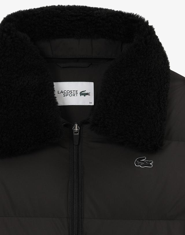 라코스테 [라코스테 공식] 여성 골프 겨울 하이브리드 점퍼 BF374E-56N 031 착용컷