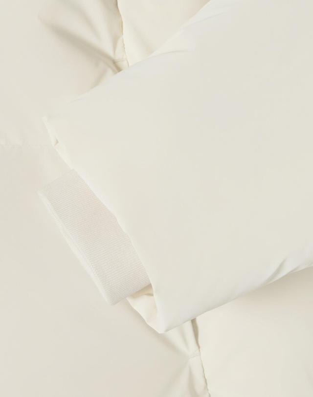 라코스테 [라코스테 공식] 여성 숏 헤비 다운 점퍼 BF293E-56N 70V 착용컷