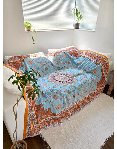 블랑쉬 오리앙 팔레트 퀸사이즈 150x200 리버서블 거즈이불