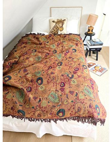 블랑쉬 빈티지 보태니컬 퀸사이즈 150x200 리버서블 거즈이불