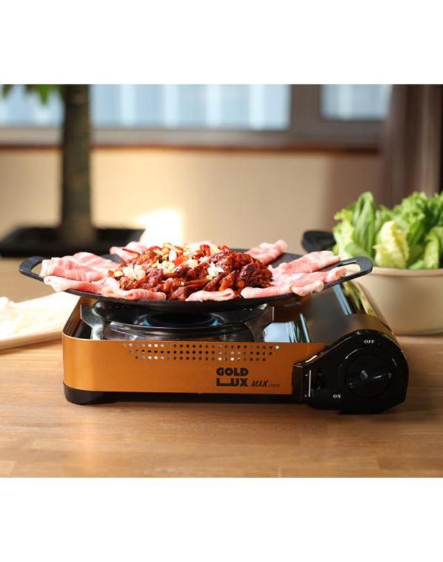 맥스 맥스 골드 레인지 MS-77 가스렌지 부르스타 버너 케이스포함 착용컷