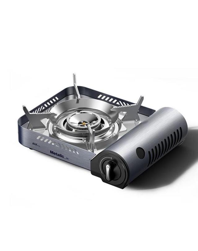 맥스 맥스 메탈릭 프로 가스렌지 MS-77MK 부르스타 버너 스토브 케이스포함 착용컷