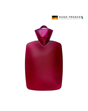 독일 휴고프로쉬 보온물주머니 핫팩 클래식 플랜트 노커버 1.8L 라즈베리