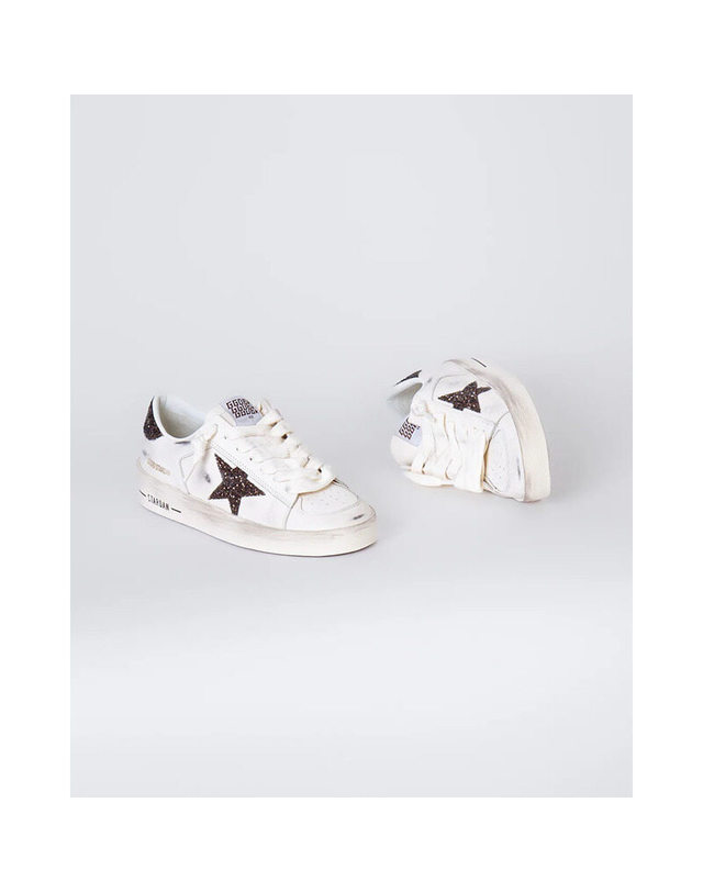 골든구스 [명품] 26SS 골든구스 스타단 여성 스니커즈 GWF00128 F007939 10318 밝은 그레이 착용컷