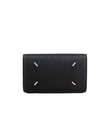 [명품] 메종마르지엘라 비즈니스 카드지갑 블랙 SA3VX0005P4745T8013