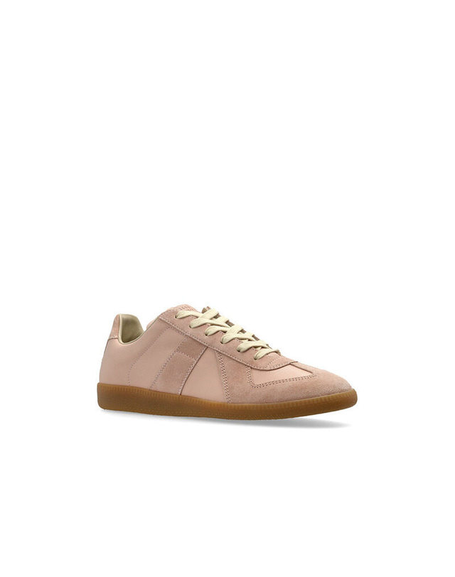 메종 마르지엘라 [명품] 26SS 메종마르지엘라 독일군 여성 스니커즈 S58WS0109 P1895 T2563 밝은 브라운 착용컷