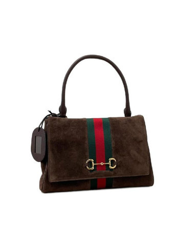 [해외직구] 그란데비타 해외 구찌 여성 HORSEBIT WEB LEATHER HANDBAG 875018AAGIR2146