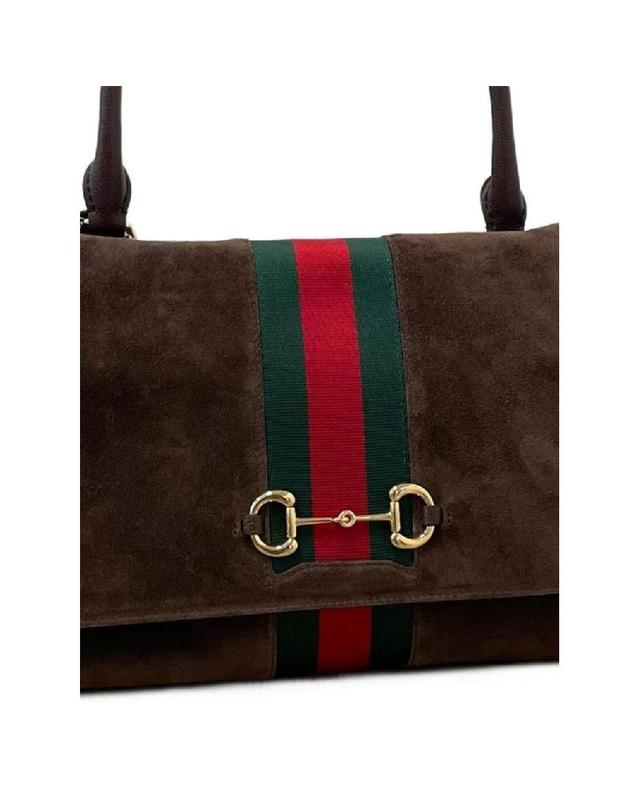 구찌 [해외직구] 그란데비타 해외 구찌 여성 HORSEBIT WEB LEATHER HANDBAG 875018AAGIR2146 착용컷