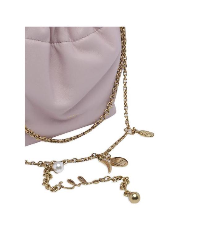 끌로에 [해외직구] 그란데비타 해외 끌로에 여성 CHLOE ICONS LEATHER MINI BUCKET BAG CH26SP126R126F8 착용컷