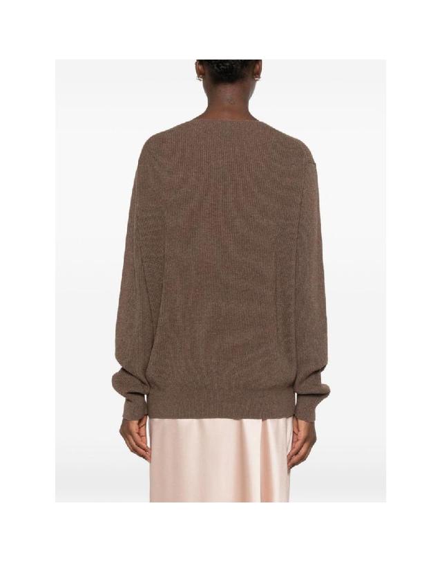 더 로우 [해외직구] 그란데비타 해외 더로우 여성 PHEF COTTON AND CASHMERE 스웨터 R000612Y1041FUD 착용컷