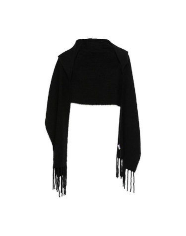 [해외직구] 그란데비타 해외 데스틴 여성 OPUS WOOL HOODED SCARF OPUSCAPPBL