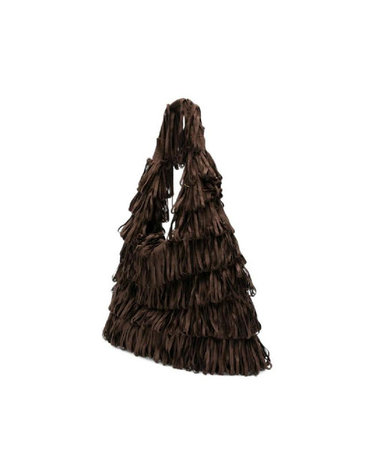 [해외직구] 그란데비타 해외 LA MILANESA 여성 CAPUCINE MEDIUM HANDBAG CAPUCIMARRONE