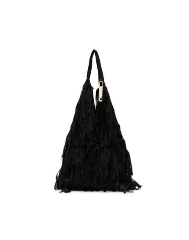 [해외직구] 그란데비타 해외 LA MILANESA 여성 ARETHA LARGE SHOULDER BAG ARELNERO