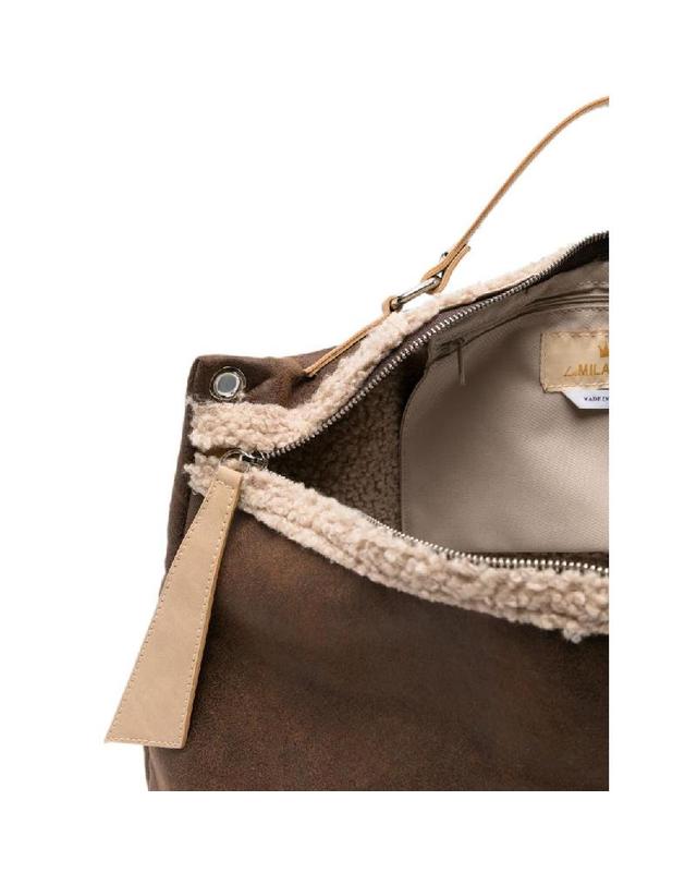 라밀라네사 [해외직구] 그란데비타 해외 LA MILANESA 여성 RUTH SHOULDER BAG RUTHMARRONE 착용컷
