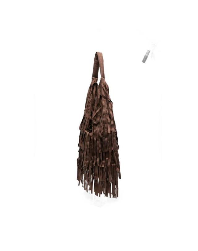 라밀라네사 [해외직구] 그란데비타 해외 LA MILANESA 여성 ARETHA LARGE SHOULDER BAG ARELMARRONE 착용컷