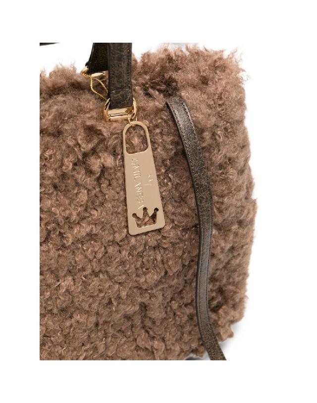 라밀라네사 [해외직구] 그란데비타 해외 LA MILANESA 여성 AMAL HANDBAG AMALBEIGE 착용컷