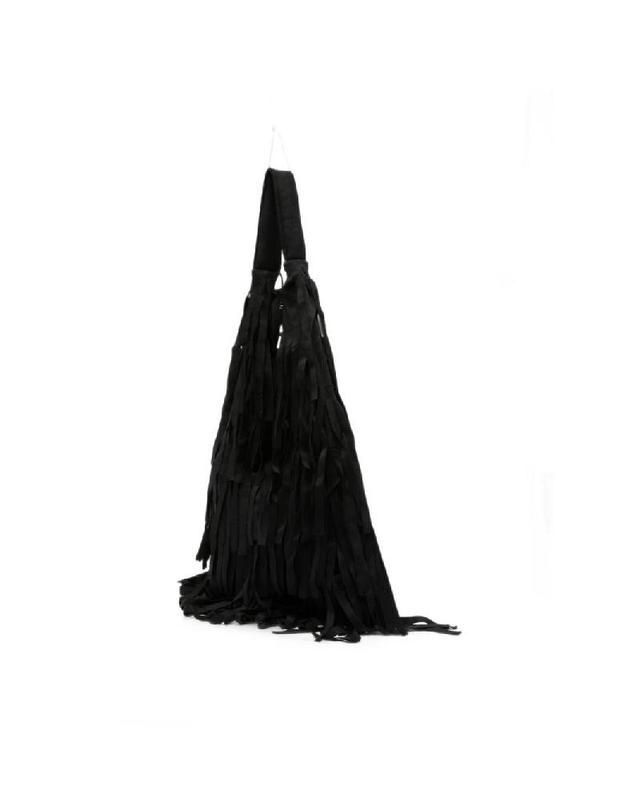라밀라네사 [해외직구] 그란데비타 해외 LA MILANESA 여성 ARETHA LARGE SHOULDER BAG ARELNERO 착용컷