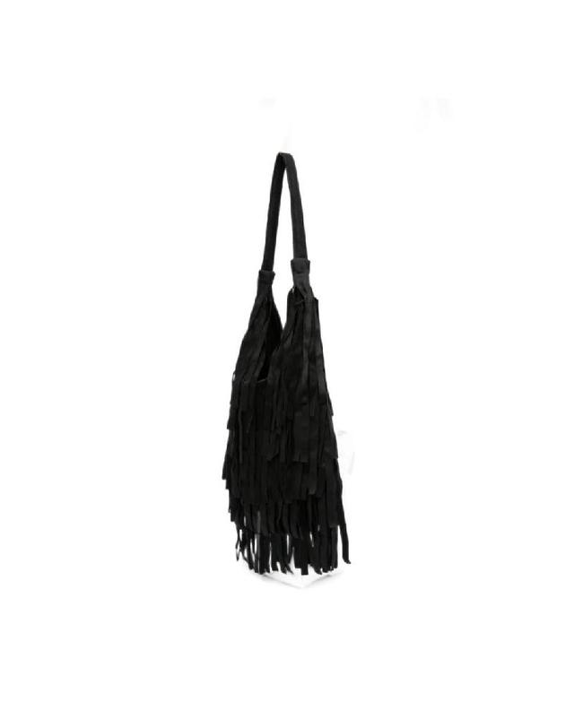 라밀라네사 [해외직구] 그란데비타 해외 LA MILANESA 여성 ARETHA SMALL SHOULDER BAG ARESNERO 착용컷