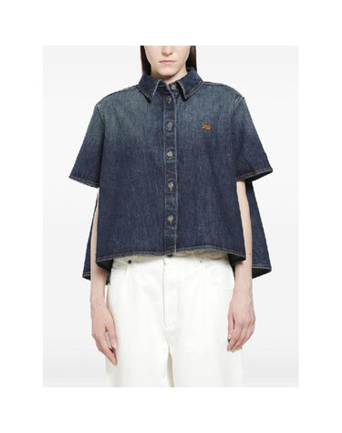 [해외직구] 그란데비타 해외 로에베 여성 DENIM TRAPEZE 셔츠 S359Y1DX275120