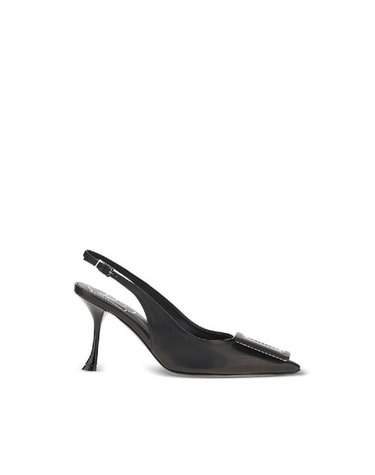 [해외직구] 그란데비타 해외 로저비비에 여성 VIV VILLE LEATHER SLINGBACK 펌프스 힐 RVW8304578091TB999