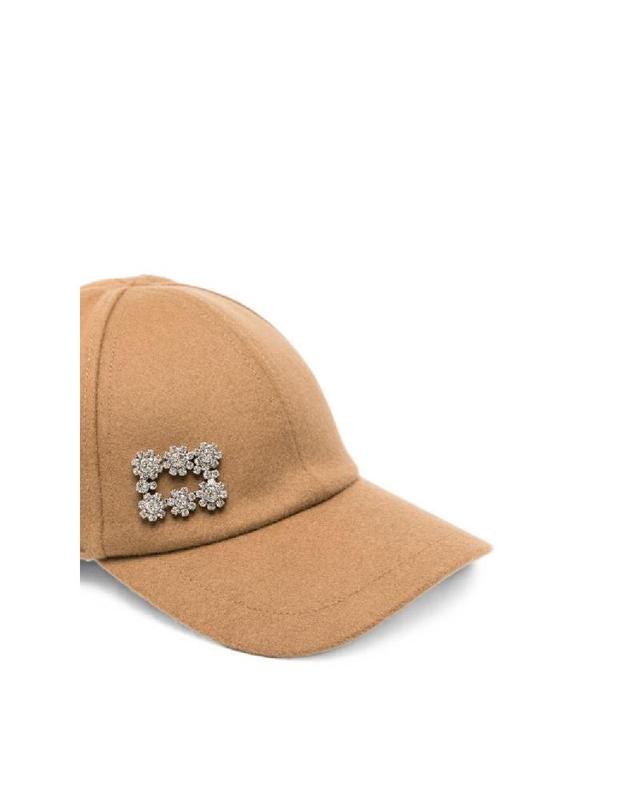 로저 비비에 [해외직구] 그란데비타 해외 로저비비에 여성 RV FLOWER STRASS BASEBALL CAP RQWH0202104UO4C805 착용컷