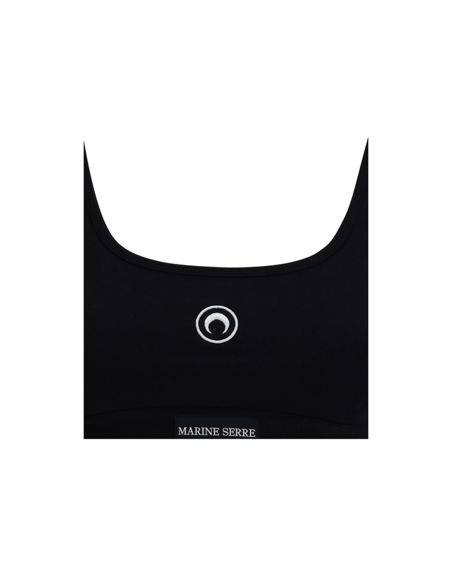 마린세르 [해외직구] 해외 이태리배송 AW26 마린 세르 여성 문 스포츠 탑 WUW002ACJER0012_BK99 착용컷